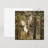 Carte Illustration vintage Sibylle von Olfers (Devant / Derrière)