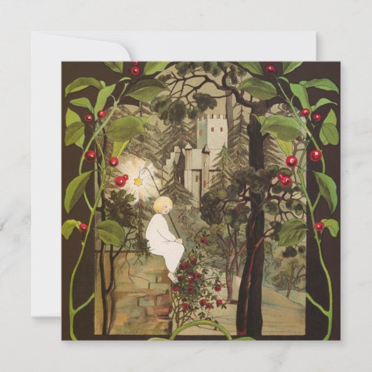 Carte Illustration vintage Sibylle von Olfers (Devant)