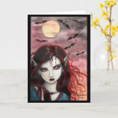 Carte "illustrations de molly harrison" (Fleur jaune)