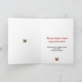 Carte Illustrations de Noël Fêtes (Intérieur)