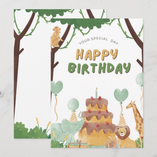 Carte illustrée (Devant / Derrière)