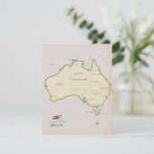 Carte illustrée d'Australie (Debout devant)