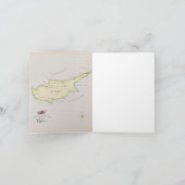 Carte illustrée de Chypre. (Intérieur)