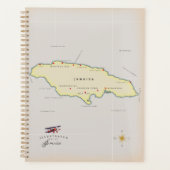Carte illustrée de la Jamaïque. (Devant)