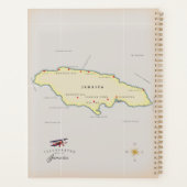 Carte illustrée de la Jamaïque. (Dos)