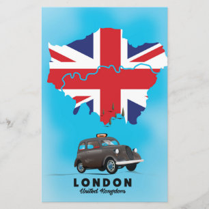 Carte illustrée de Londres