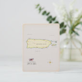 Carte illustrée de Porto Rico. (Debout devant)