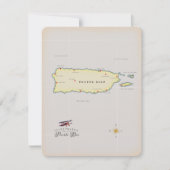 Carte illustrée de Porto Rico. (Devant)