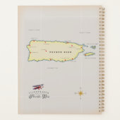 Carte illustrée de Porto Rico. (Dos)