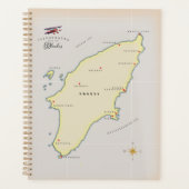 Carte illustrée de Rhodes. (Devant)