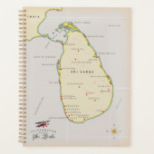 Carte illustrée de Sri Lanka (Devant)