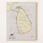Carte illustrée de Sri Lanka (Dos)