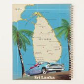 Carte illustrée de Sri Lanka (Dos)