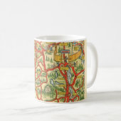 Carte illustrée de Stromstad Suède Mug (Devant droit)