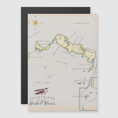 Carte illustrée de Turks and Caicos (Devant / Derrière)