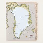 Carte illustrée du Groenland (Dos)