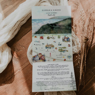 Carte illustrée du Mariage suédois