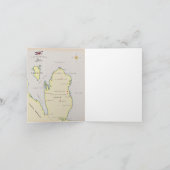 Carte illustrée du Qatar (Intérieur)