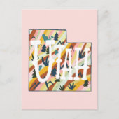 Carte illustrée Utah (Devant)