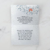 Carte Ils appelleront Son nom Emmanuel, Noël (Intérieur)