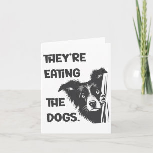 Carte Ils Mangent Les Chiens Élection Américaine Trump 2