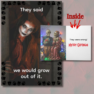 Carte Ils Ont Dit Que Nous Allions Grandir Gothmas