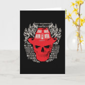 Carte Ils ont essayé de me brûler (Fleur jaune)