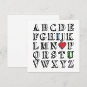 CARTE ILU (Devant / Derrière)