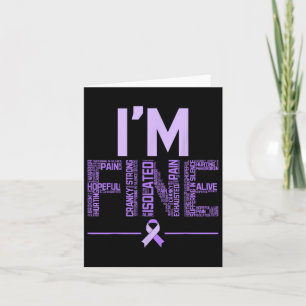 Carte Im Fibromyalgie fine guerrier Fibro Sensibilisatio