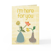 I'm Here for You - Two Flower Vases Friendship