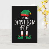 Carte Im L'elfe Concierge Correspondant Noël (Fleur jaune)