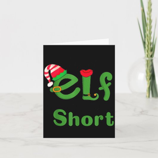 Carte .i'm Not An Elf Im Just Short,funny Christmas 2025 (Devant)
