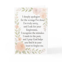 I'm Sorry/Apology\ Forgiveness Floral 