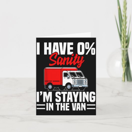 Carte I'm Staying In Tha Van Phasmophobia Funny Gamer Me (Devant)