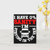 Carte I'm Staying In Tha Van Phasmophobia Funny Man Wome (Fleur jaune)