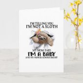 Carte I'm Telling (Fleur jaune)