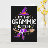 Carte Im The Grammie Witch Halloween Matching Group Cost (Fleur jaune)
