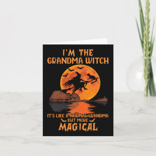Carte I'm The Grandma Witch Like A Norma Grandma Hallow