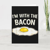 Carte I'm With The Bacon Eggs Easy Halloween Matching Co (Devant)