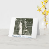 Carte Image1, Joyeux 60e Anniversaire ! (Fleur jaune)