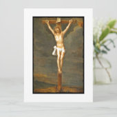 Carte Image Crucifixion vintage (Debout devant)