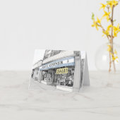 Carte Image de Raleigh NC du coin magique (Fleur jaune)