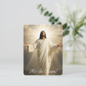 Carte Image de Résurrection Salutations (Debout devant)