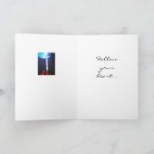 Carte Image inspirée avec la citation de Bouddha (Intérieur)