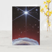 Carte Image JWST de la Nébuleuse de la tête de cheval (Fleur jaune)