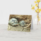 Carte Image parfaite : Papa et moi (Fleur jaune)