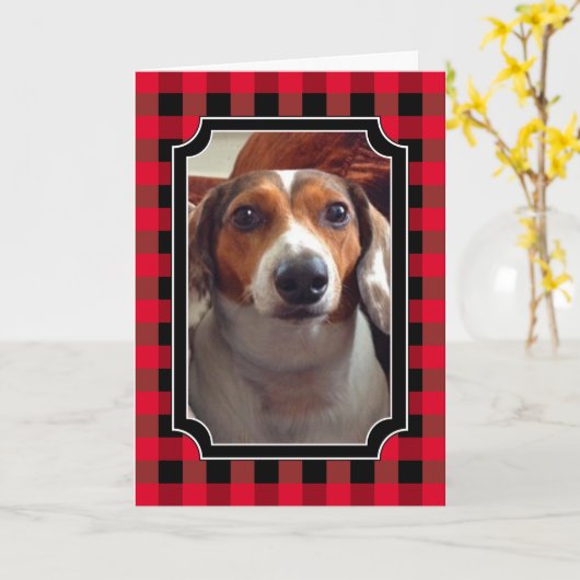 Carte Image personnalisée (Fleur jaune)