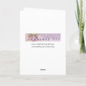 Carte Imaginaire Art Nuit et Jour Céleste Art Abstrait (Dos)