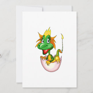 Carte Imaginaire Bébé mignon Dragon