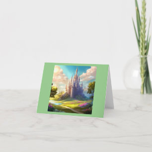 Carte Imaginaire Château Joyeux Paysage 2